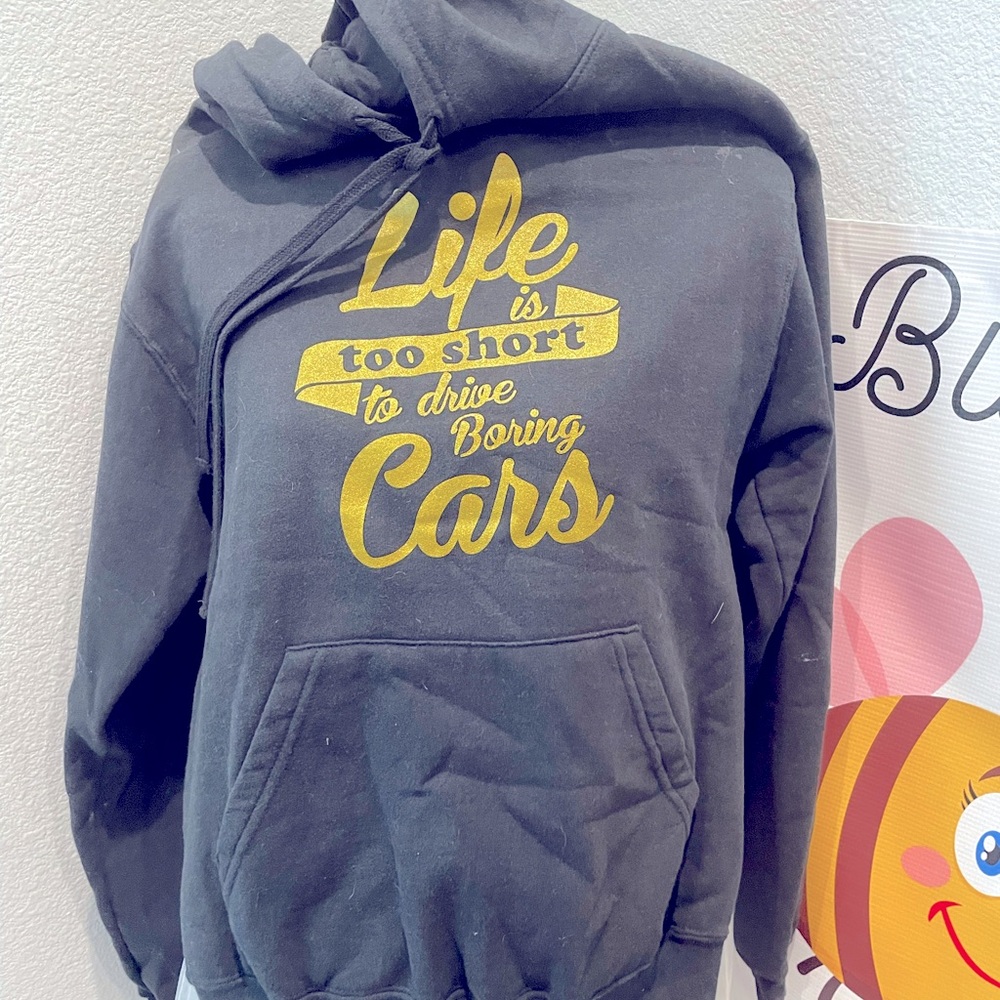Black Car Sweatshirt NWOT
